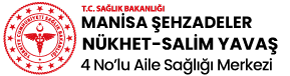 Manisa Şehzadeler 4 Nolu Aile Sağlığı Merkezi